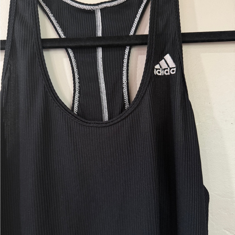 Adidas Black Racerback Tank